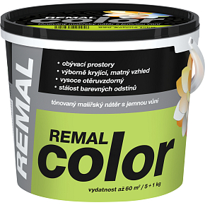 REMAL Color malířská farba na stenu 590 zelené jablko, 5 + 1 kg