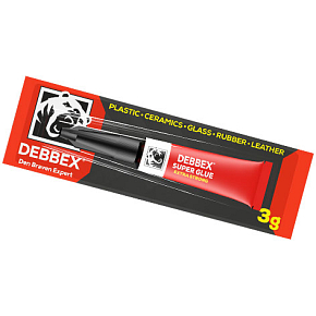 Den Braven Super Glue vteřinové lepidlo, 3 g