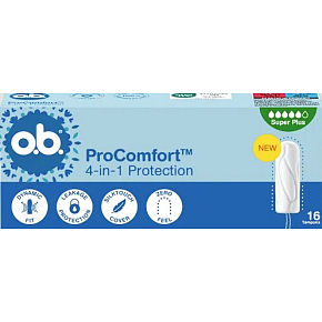 o.b. Pro Comfort Super Plus tampóny 16 ks