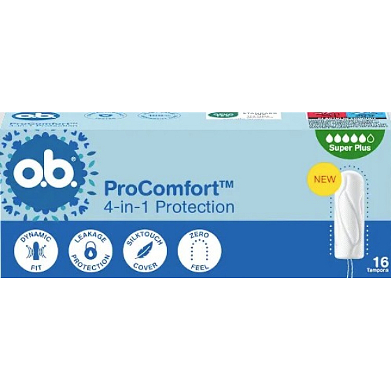 o.b. Pro Comfort Super Plus tampóny 16 ks