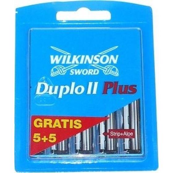 Wilkinson Duplo II Plus náhradné hlavice 5 + 5