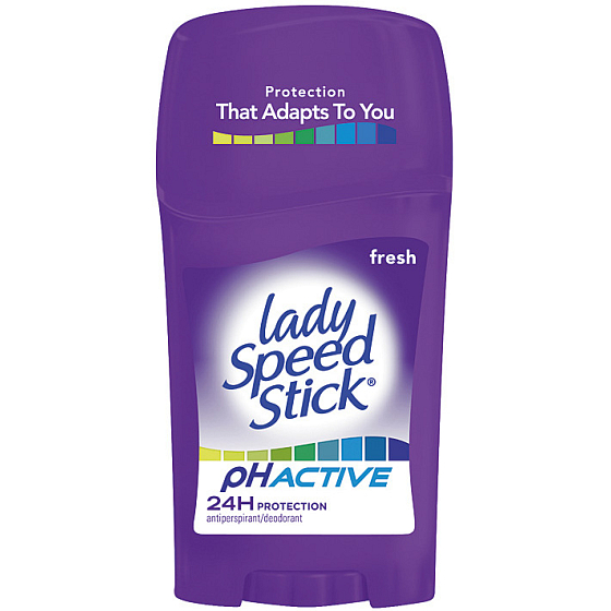 Lady Speed Stick Active Fresh pH antiperspirant dezodorant stick pre ženy 45 g