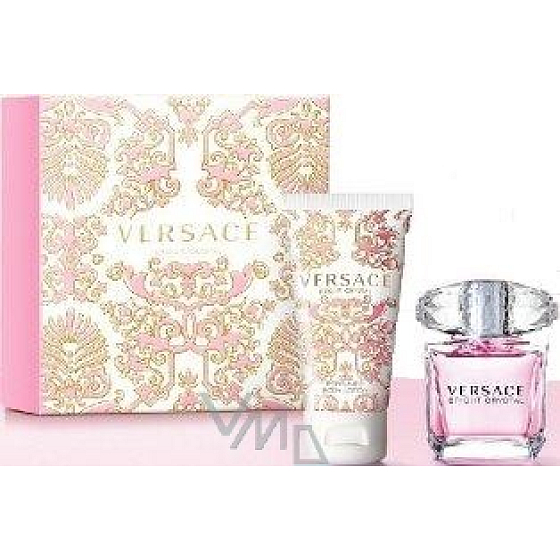 Versace Bright Crystal toaletná voda 30 ml + telové mlieko 50 ml, darčeková sada