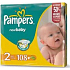 Pampers New Baby 2 Mini 3-6 kg plienkové nohavičky 108 kusov