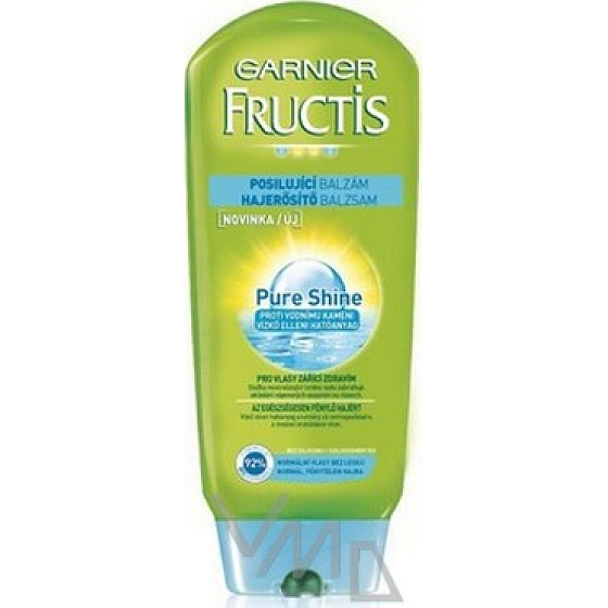 Garnier Fructis Pure Shine posilňujúci balzam pre vlasy žiariace zdravím 200 ml