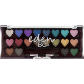 Eden BC Perfect Hearts 24 očných tieňov detská kozmetická kazeta