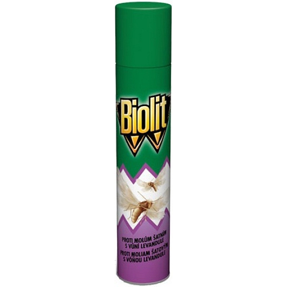 Biolit M 007 proti moliam šatňovým s vôňou levandule 200 ml