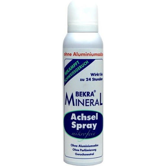Bekr Mineral Achsel Minerálne prírodný deodorant bez hliníka sprej 150 ml