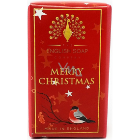English Soap Merry Christmas prírodné parfumované mydlo s bambuckým maslom 200 g