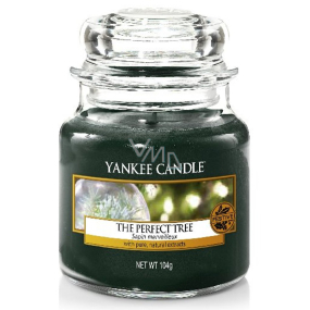 Yankee Candle The Perfect Tree - Dokonalý stromček vonná sviečka Classic malá sklo 104 g
