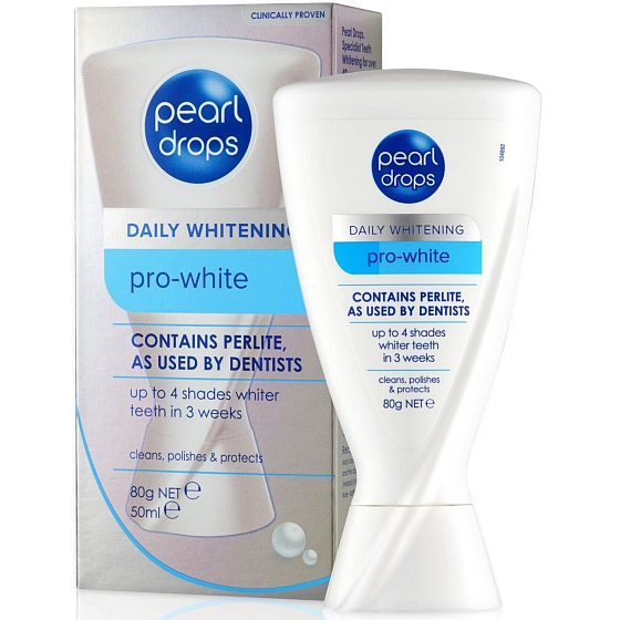 Pearl Drops Pre White bieliaca zubná pasta pre žiarivo biele zuby 50 ml