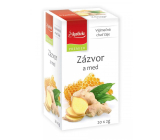 Apotheke Natur Zázvor a med ovocný čaj napomáha k tráveniu, dýchanie a duševnej pohode, 20 x 2 g