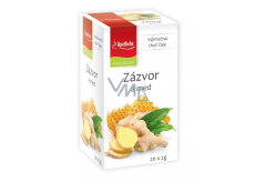 Apotheke Natur Zázvor a med ovocný čaj napomáha k tráveniu, dýchanie a duševnej pohode, 20 x 2 g