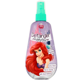 Disney Princess - Ariel rozčesávač vlasov pre deti 150 ml dávkovač