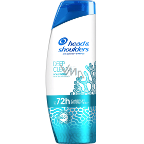 Head & Shoulders Deep Cleanse Scalp Detox with Sea Minerals šampón na vlasy proti lupinám 300 ml