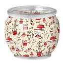 Emocio Cookie and Cream Christmas Glory vonná sviečka sklo 70 x 62 mm 85 g