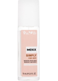 Mexx Simply for Her parfumovaný dezodorant pre mužov 75 ml