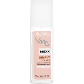 Mexx Simply for Her parfumovaný dezodorant pre mužov 75 ml