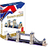 CubicFun Puzzle 3D Tower Bridge 120 dielikov, odporúčaný vek 10+
