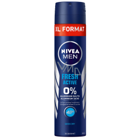 Nivea Men Fresh Active antiperspirant deodorant v spreji pre mužov 200 ml