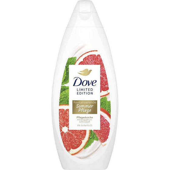 Dove Letná limitovaná edícia sprchového gélu s grapefruitom a mätou 250 ml
