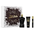 Jean Paul Gaultier Le Male Le Parfum parfumovaná voda 125 ml + sprchový gél 75 ml + parfumovaná voda 10 ml, darčeková sada pre mužov
