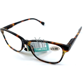 Berkeley dioptrické okuliare na čítanie +3,5 plastové modré hnedé 1 kus MC2224