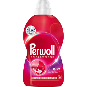 Perwoll prací gel Mega Renew Color 20 praní, 1000 ml