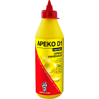 APEKO D1 lepidlo na drevo, papier, kožu s aplikátorom, 500 g