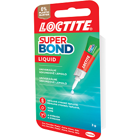 Loctite Super Bond Liquid sekundové lepidlo, 3 g