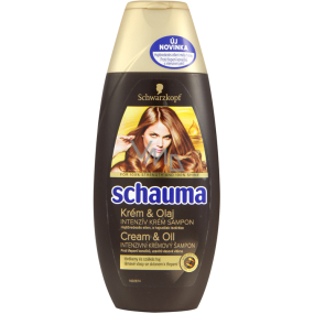 Schauma Cream & Oil intenzívny krémový šampón na vlasy 250 ml