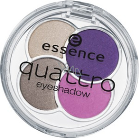 Essence Quattro Eyeshadow očné tiene 12 Purple Day 5 g