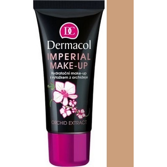 Dermacol Imperial hydratačný make-up s výťažkom z orchidey Make-up 3 Nude 30 ml