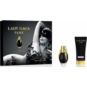 Lady Gaga Fame toaletná voda pre ženy 30 ml + sprchový gél 75 ml, darčeková sada