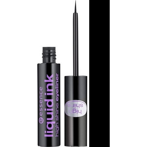 Essence Liquid Ink High Shine Eyeliner atramentové očné linky čierna 3 ml