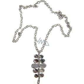 Strieborný náhrdelník s príveskom 66 cm
