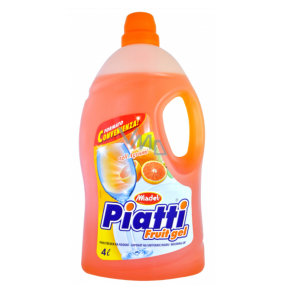 Madiel Piatti Fruit Gel Argu prípravok na umývanie riadu, skla a podlahy 4 l