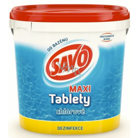 Savo Maxi Chlórové tablety do bazéna dezinfekcia 4,6 kg
