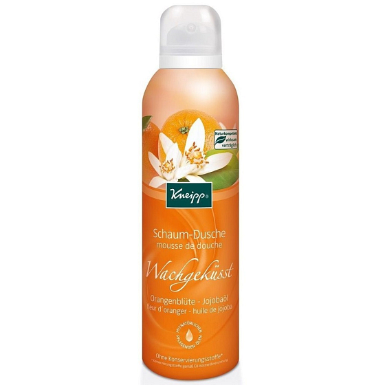 Kneipp Ranná bozk s pomarančovým kvetom a jojobovým olejom sprchová pena 200 ml