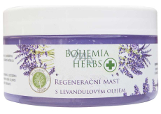 Bohemia Gifts Lavender regeneračná masť s levanduľovým olejom 120 ml