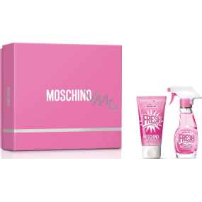 Moschino Fresh Couture Pink toaletná voda pre ženy 30 ml + telové mlieko 50 ml, darčeková sada