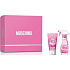 Moschino Fresh Couture Pink toaletná voda pre ženy 30 ml + telové mlieko 50 ml, darčeková sada