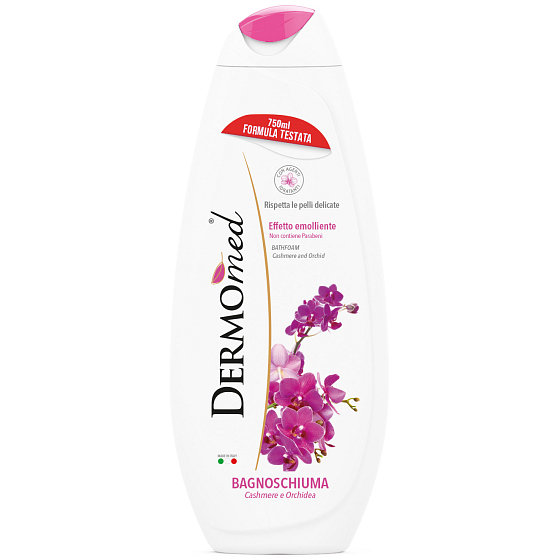 Dermomed Cashmere & Orchidea Seductive pena do kúpeľa 750 ml
