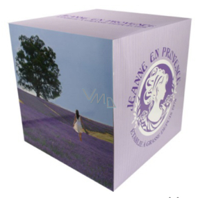 Jeanne En Provence Darčekový papierový box malý 21 x 21 x 21 cm