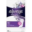 Always Discreet Long inkontinenčné slipové intímne vložky 40 kusov