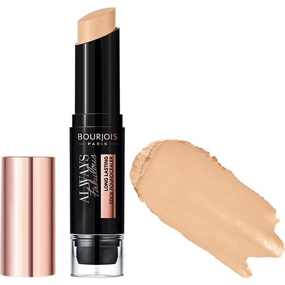Bourjois Always Fabulous Foundcealer tuhý make-up v tyčinke 2v1 200 Rose Vanilla 7,3 g