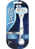 Gillette Venus Extra Smooth Platinum holiaci strojček + náhradné hlavice 1 kus pre ženy