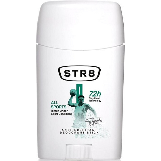 Str8 All Sports antiperspirant dezodorant stick pre mužov 50 ml