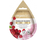Marion Vegan Drop Malina & ružový íl kondicionačné maska pre všetky typy vlasov 20 ml