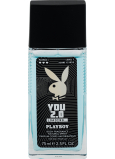 Playboy You 2.0 Loading parfumovaný deodorant sklo pre mužov 75 ml